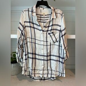Thread and Supply women’s plaid shirt